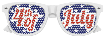 4th Of July Retro Micro-Perforated Sunglasses