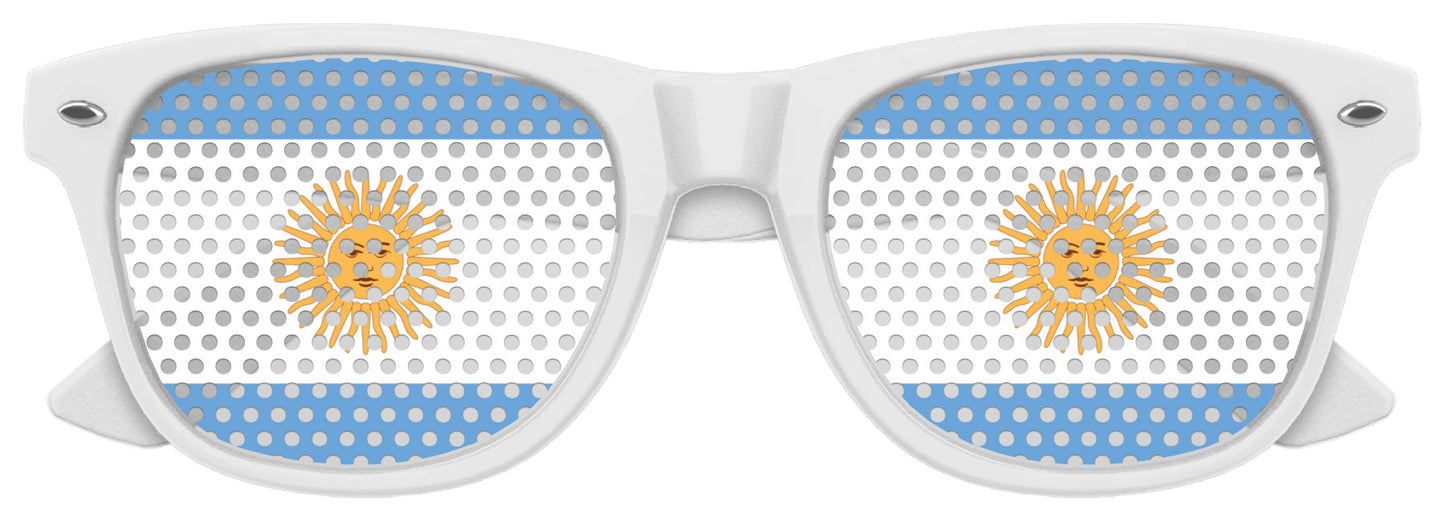 ARGENTINA Retro Micro-Perforated Sunglasses