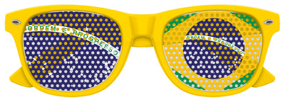 BRAZIL Retro Micro-Perforated Sunglasses