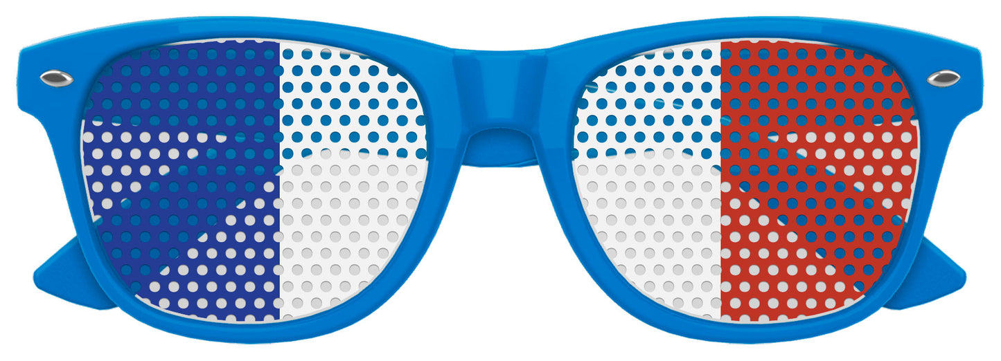 FRANCE Retro Micro-Perforated Sunglasses