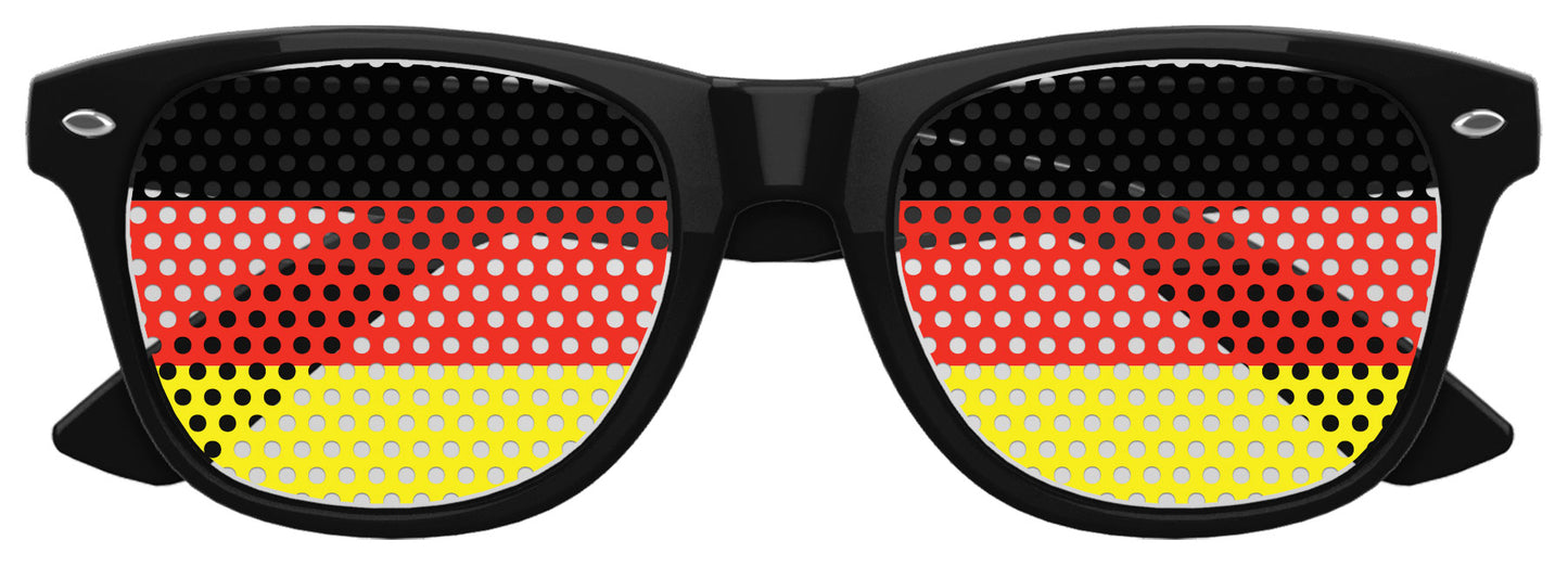 GERMANY Retro Micro-Perforated Sunglasses