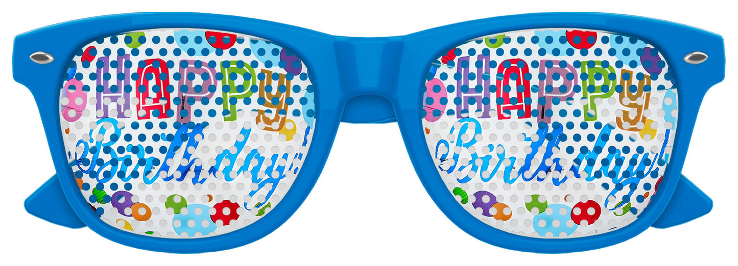 HAPPY BIRTHDAY Party Sunglasses - Funglasses