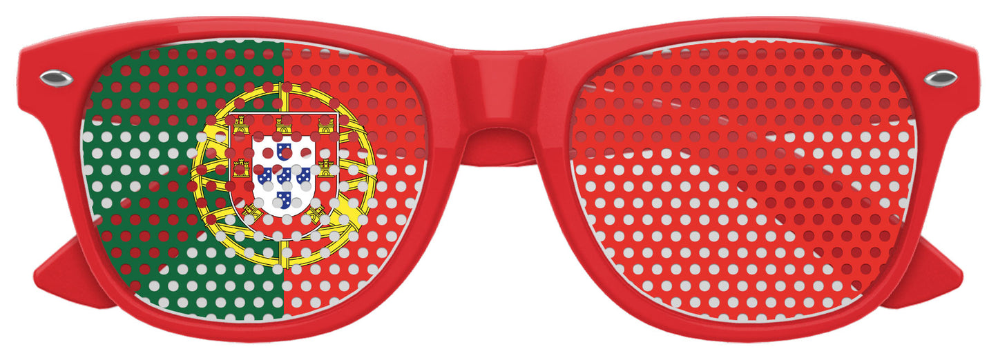 PORTUGAL Retro Micro-Perforated Sunglasses