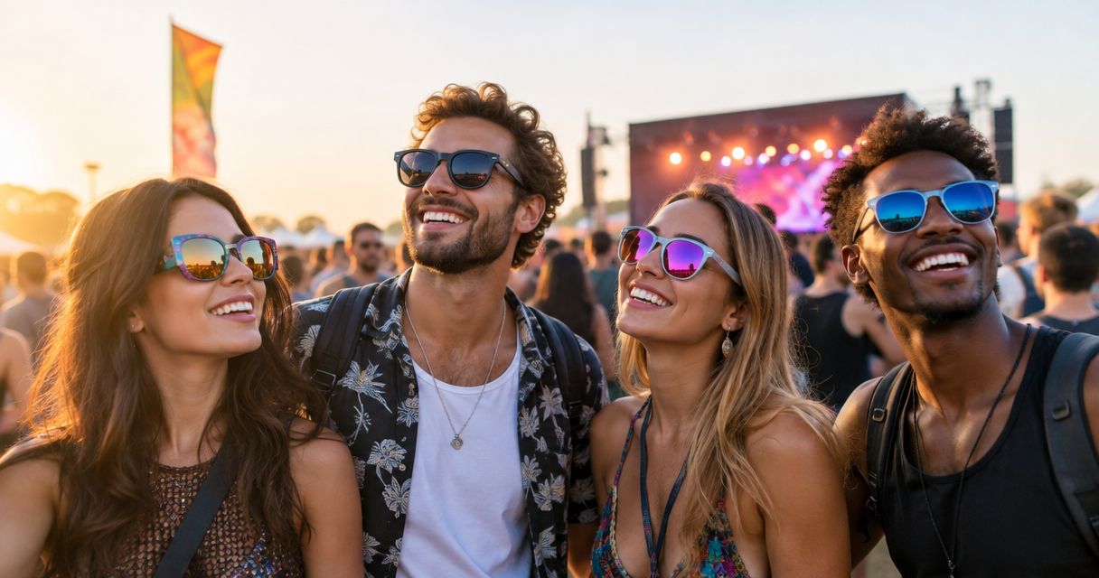 Party sunglasses for festival promoters: complete 2026 guide