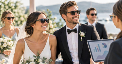Wedding sunglasses search demand benchmarks by role 2026