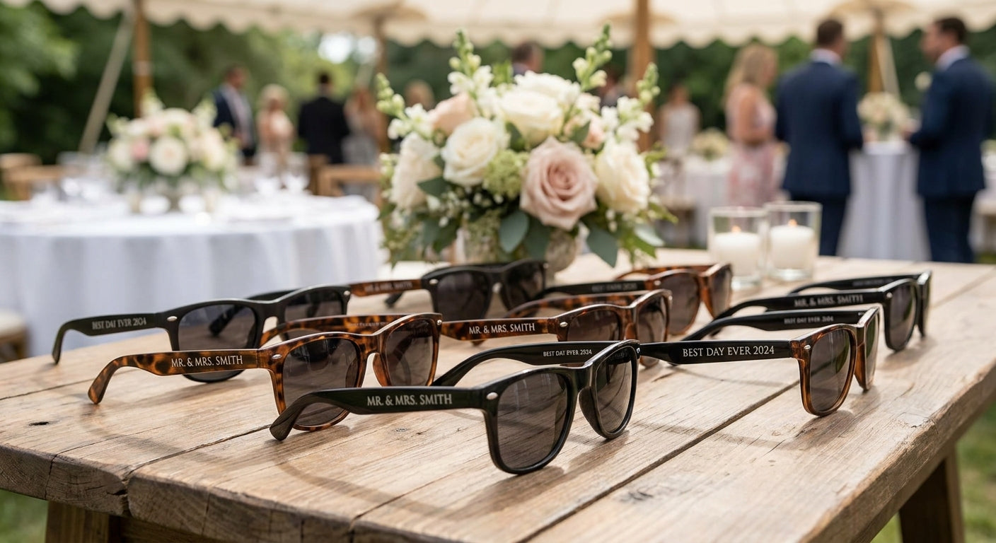 Best personalized wedding sunglasses for weddings