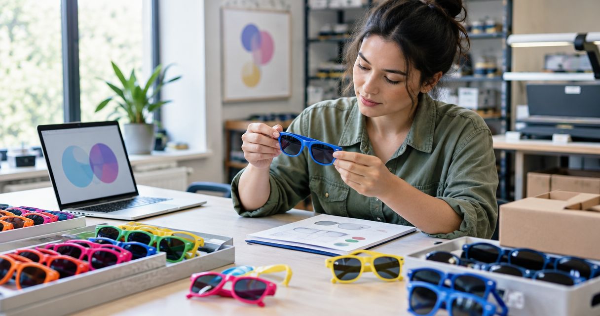 How long does custom party sunglasses production take?
