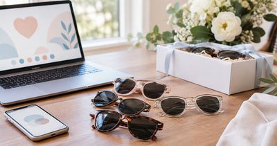 How to connect a Zola registry to wedding sunglasses favors