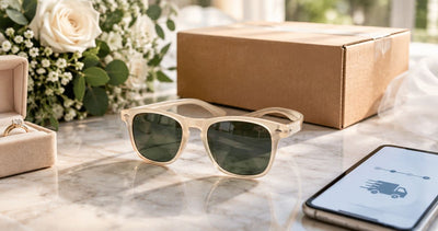Can you get rush shipping on custom wedding sunglasses?