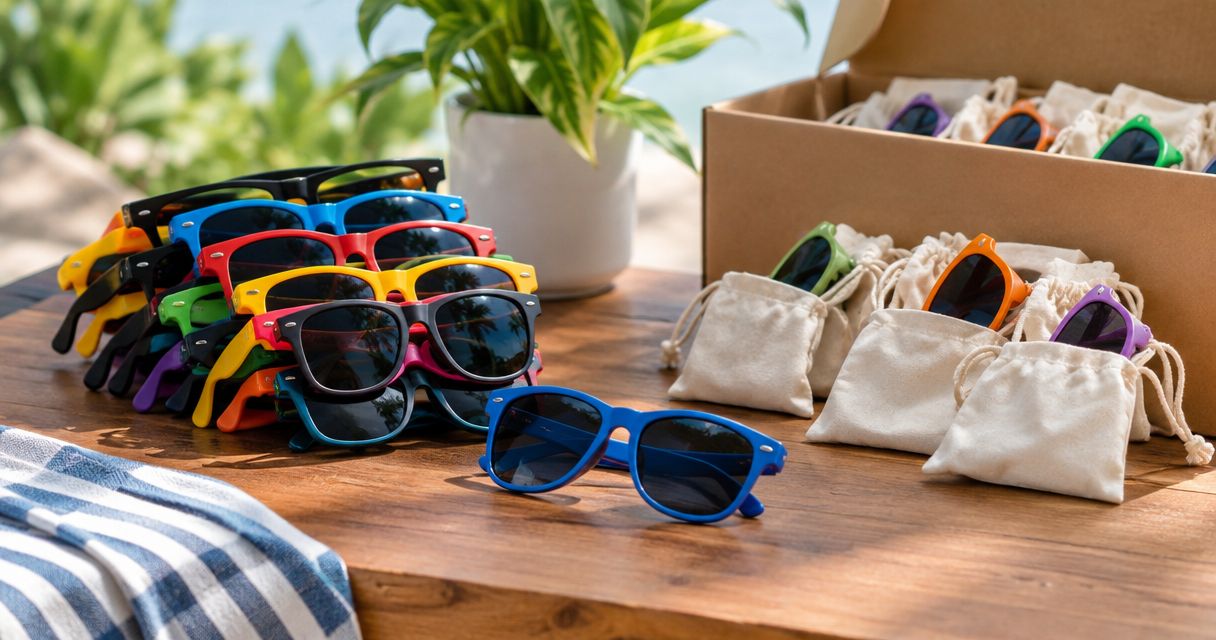 Is buying sunglasses in bulk cheaper than individual party favors?