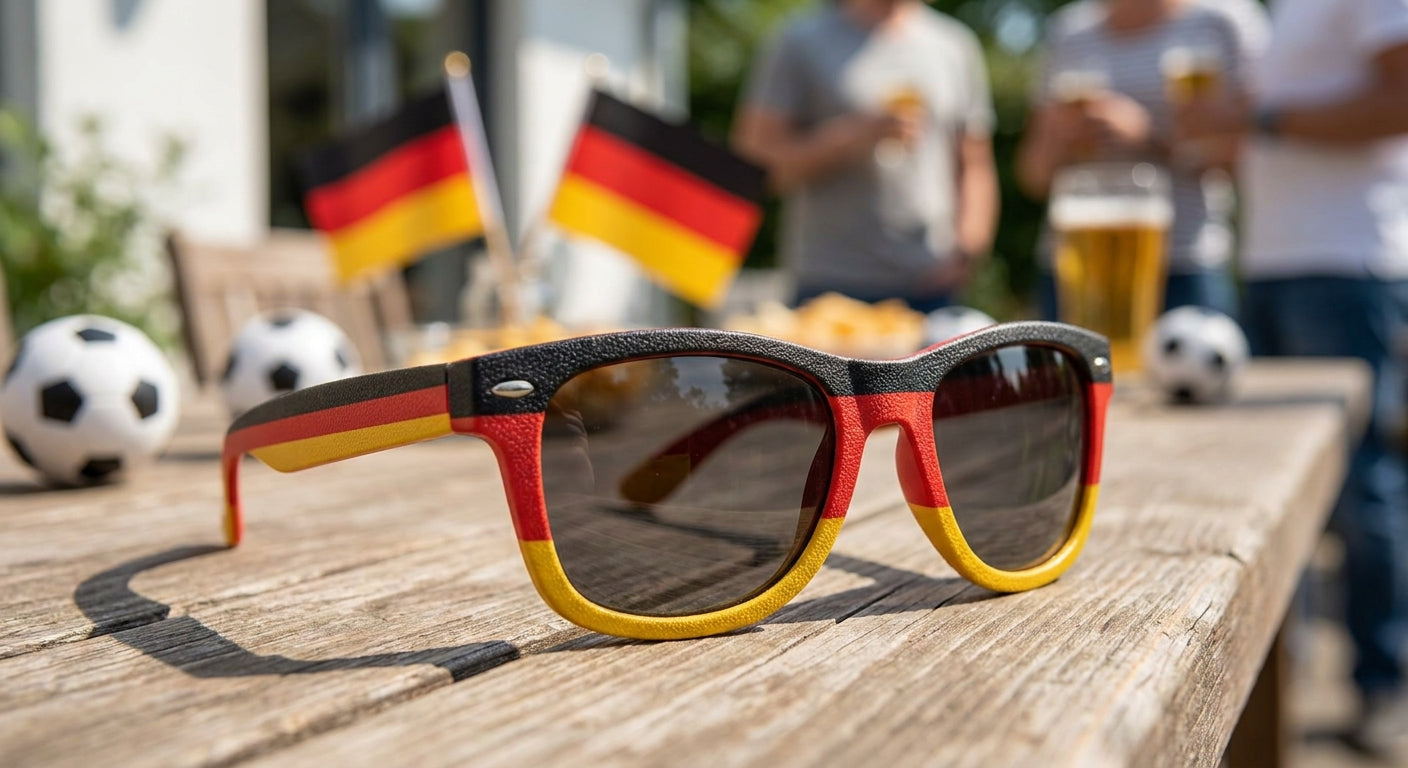 Germany flag World Cup party sunglasses