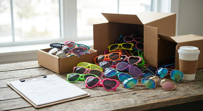 Bulk party sunglasses for event planners