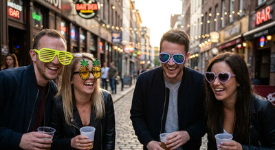 Party sunglasses for a bar crawl