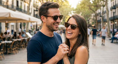 Matching sunglasses for couples
