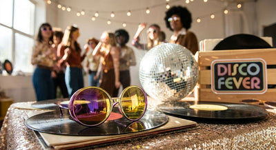 How to throw a retro disco party with sunglasses