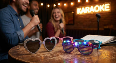 Party sunglasses for a karaoke night