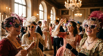 Party sunglasses for masquerade balls