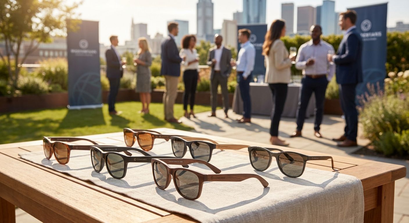 Best custom sunglasses for corporate branding events
