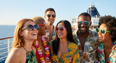 Party sunglasses for a group cruise vacation