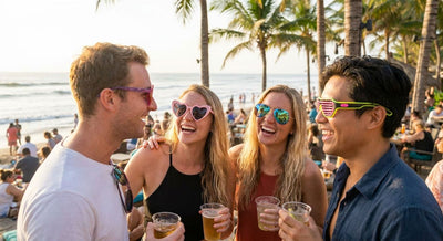 Party sunglasses for a spring break trip