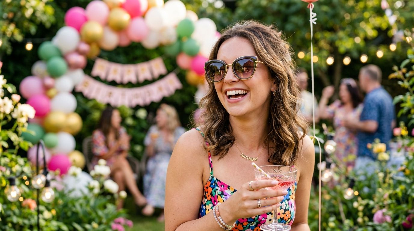 Best sunglasses for a themed birthday photoshoot
