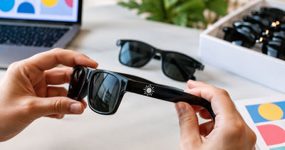 How much does adding a logo to party sunglasses cost?