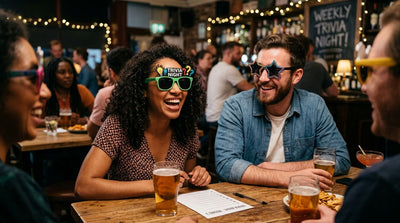 Party sunglasses for a trivia night