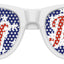 4th Of July Retro Micro-Perforated Sunglasses