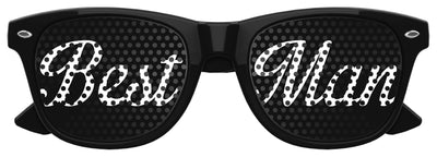 BEST MAN Wedding Novelty Sunglasses - Funglasses