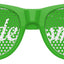 Green bridesmaid sunglasses by Funglasses, stylish party eyewear perfect for wedding celebrations and bridal parties.