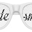 BRIDESMAID Retro Micro-Perforated Wedding Sunglasses