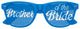 Funglasses brother of the bride wedding party sunglasses in blue with stylish design, perfect for wedding celebrations and photos.