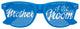 Funglasses brother of the groom wedding party sunglasses in blue with trendy design, perfect for wedding celebrations