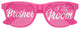 Funglasses brother of the groom wedding party sunglasses in pink with black frames, stylish eyewear for wedding celebrations
