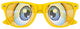 Yellow citrus-themed costume party sunglasses by Funglasses with vibrant, fun citrus design and UV protection.