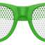Funglasses Côte d’Ivoire flag sunglasses for World Cup party, featuring green and orange design with Ivorian flag details.