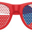 Czech Republic flag sunglasses with red, white, and blue colors, designed for World Cup parties, by Funglasses.