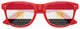 Egypt flag World Cup party sunglasses by Funglasses featuring red, green, and black colors with Egyptian flag design.