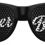 Black Father of the Bride wedding party sunglasses by Funglasses, featuring classic square frames and tinted lenses.