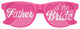 Pink Father of the Bride wedding party sunglasses by Funglasses, stylish eyewear for special wedding celebrations.