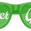 Flower girl wedding party sunglasses from Funglasses in green with playful floral design and tinted lenses.