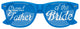 Grandfather of the Bride Funglasses wedding party sunglasses in blue, featuring stylish design for special wedding occasions.