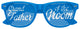 Grandfather of the groom wearing blue Funglasses wedding party sunglasses with "Grandfather of the Groom" text on the lenses.