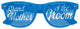 Grandmother of the groom wearing blue Funglasses wedding party sunglasses with stylish frames and tinted lenses.
