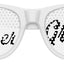 Grandmother of the groom wedding party sunglasses by Funglasses, white frame with stylish design, perfect for wedding celebrations.