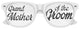 Funglasses GRAND MOTHER OF THE GROOM wedding party sunglasses in white, stylish eyewear for the mother of the groom