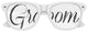 Funglasses GROOM wedding party sunglasses in white with sleek design, perfect for groom and wedding celebration accessories.