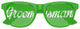 Funglasses Groomsmans wedding party sunglasses with green frames, stylish eyewear for groomsmen in wedding photos