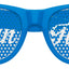 Blue MAN OF HONOR wedding party sunglasses by Funglasses, featuring stylish frames and "Man of Honor" text for wedding celebrations.