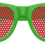 Morocco flag World Cup party sunglasses with green lenses and Morocco flag design, branded Funglasses.